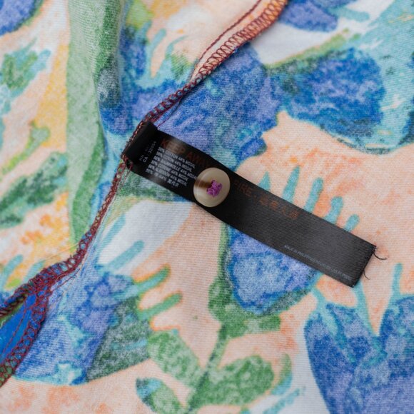 Anthropologie Roeqiya Fris Garden Bloom Pajama Set – Size S Floral Flannel - Picture 10 of 10